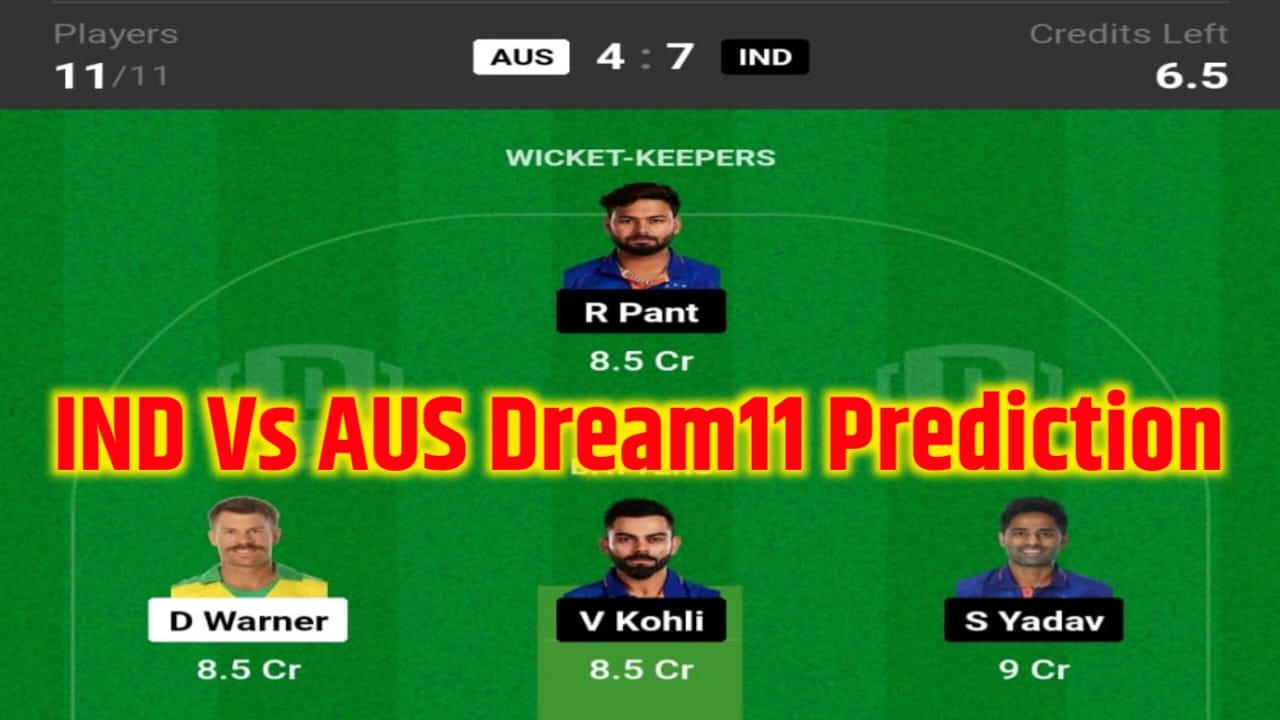 India vs Australia Dream11 Prediction in Hindi