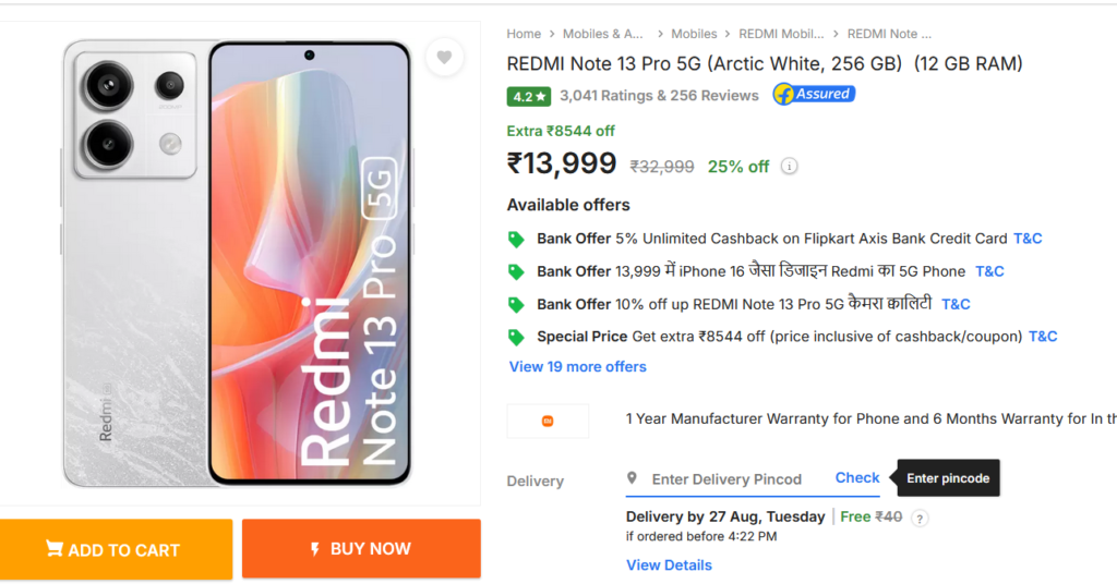 REDMI Note 13 Pro 5G