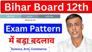 Bihar Board 12th Exam Pattern 2025