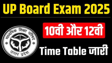 UP Board Exam Date 2025