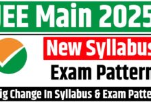 JEE Main Syllabus 2025